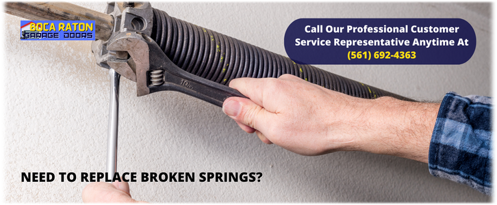 Garage Door Spring Repair Boca Raton (561) 692-4363 